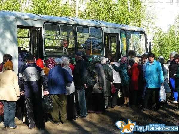 Расписание движения дачных автобусов Лисаковска