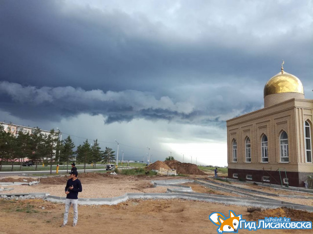 В Лисаковске  на территории строящейся городской мечети объявляются субботники
