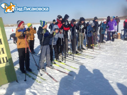 В районе р.Тобол прошел фестиваль лыжного спорта